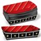 Big Dot of Happiness Red Carpet Paper Food Trays, Disposable Double-Sided Paper Food Holders for Nachos, Hot Dogs, French Fries - 12 Ct